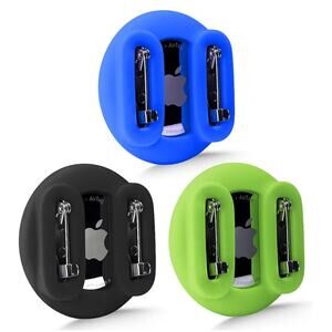 Compatible with Apple AirTag Holder for Kids, Air Tag Holder Case for Kids 3PK